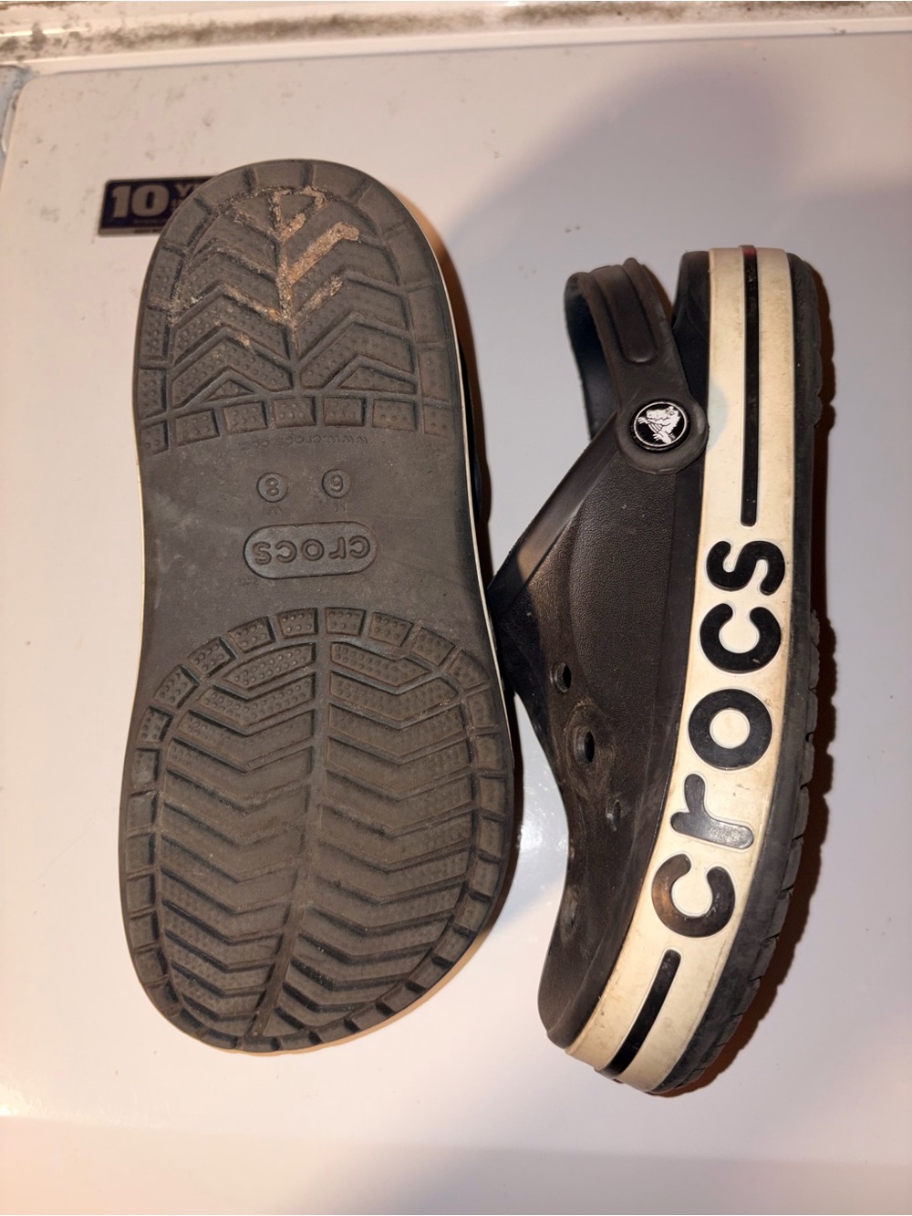 CROCS Classic Clog in Black - Picture 7 of 8